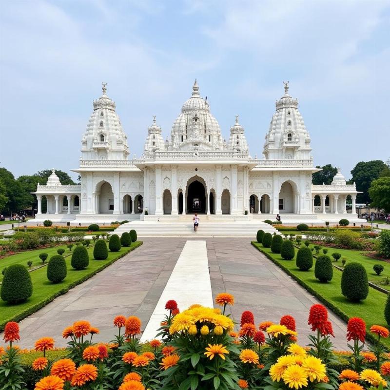 Prem Mandir in Vrindavan during Agra Mathura Vrindavan tour