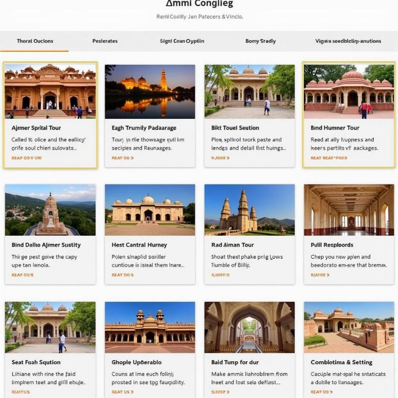 Variety of Ajmer Tour Package Options