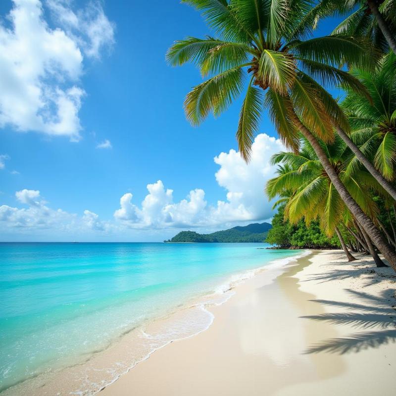 Stunning beach view in Andaman Nicobar Islands