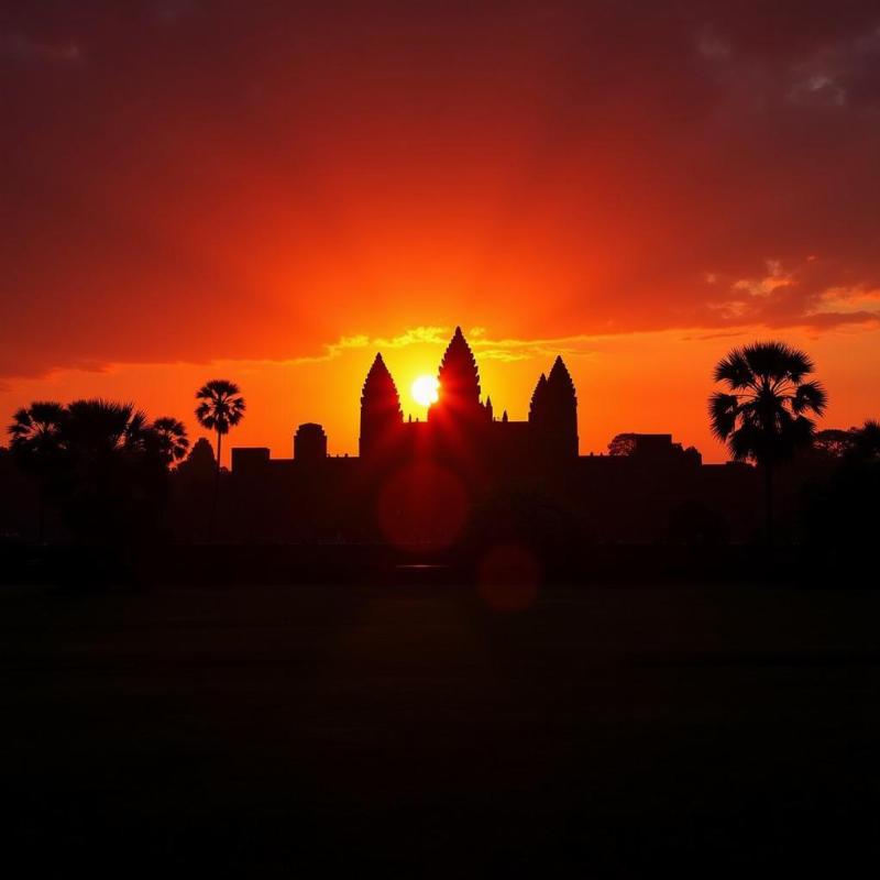 Angkor Wat Sunrise in August