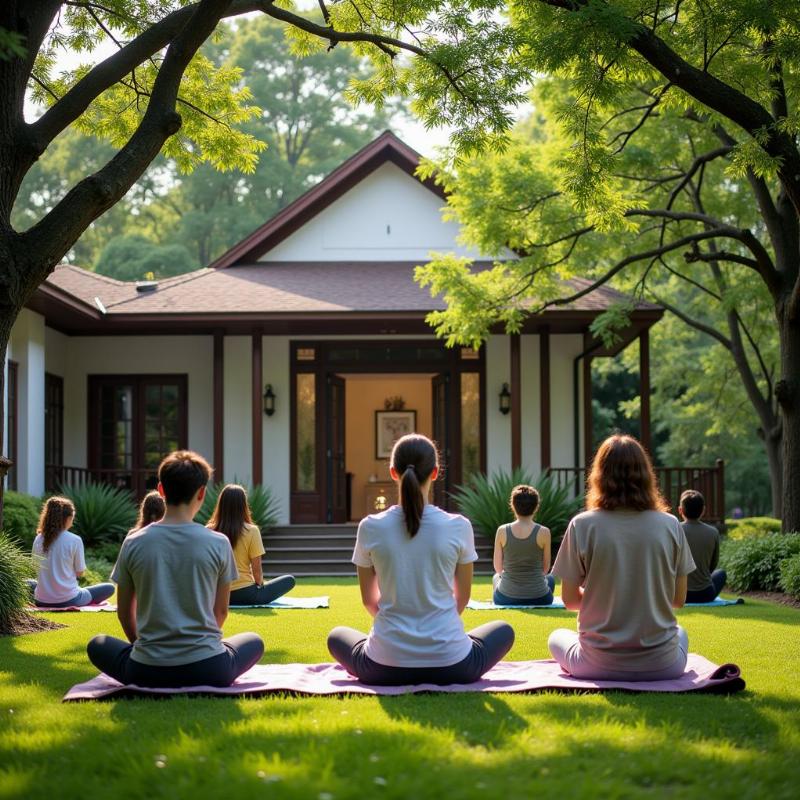 Meditation at Art of Living