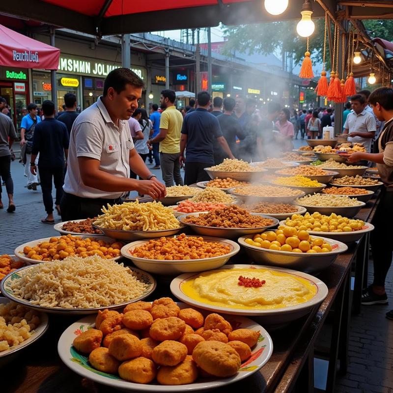 Street food in Aurangabad