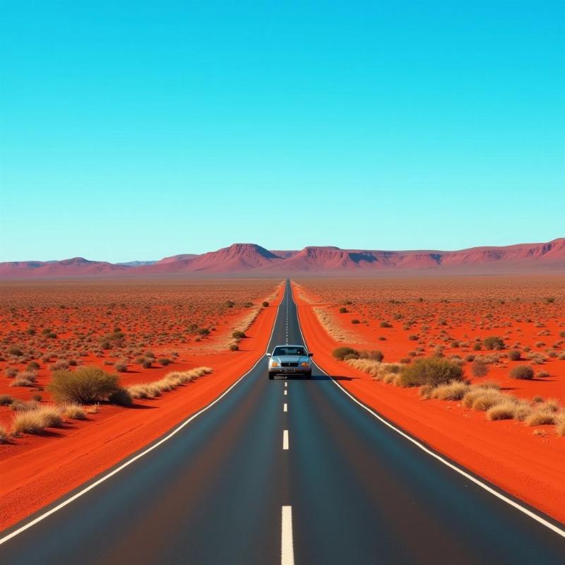 Driving Through the Australian Outback