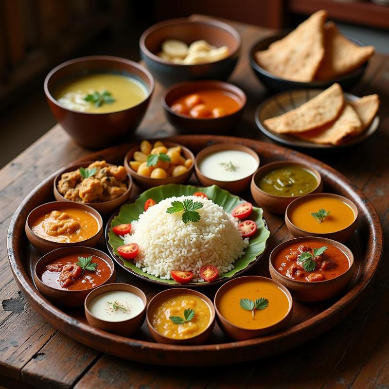 Authentic Maharashtrian Thali in Lonavala