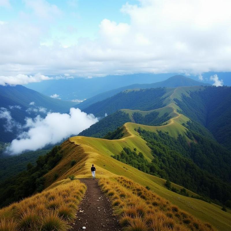 Baba Budangiri Trek Mudigere Scenic View