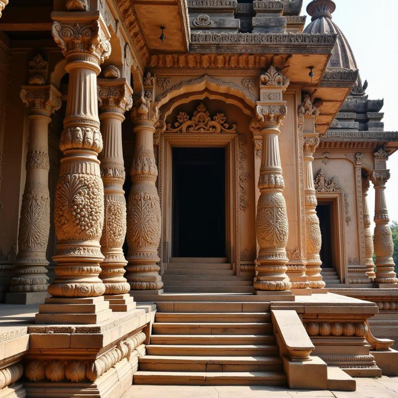 Baldevji Temple Panna Architecture