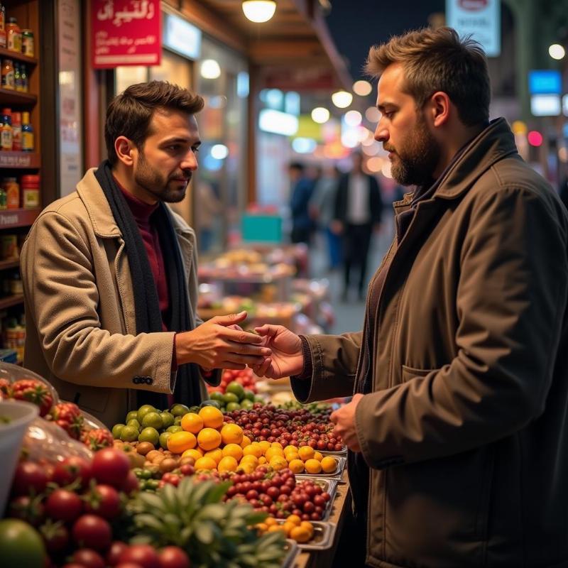 Bargaining in a bustling Amritsar market