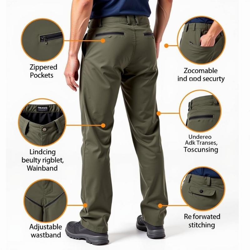 Essential Features of Travel Pants for Men