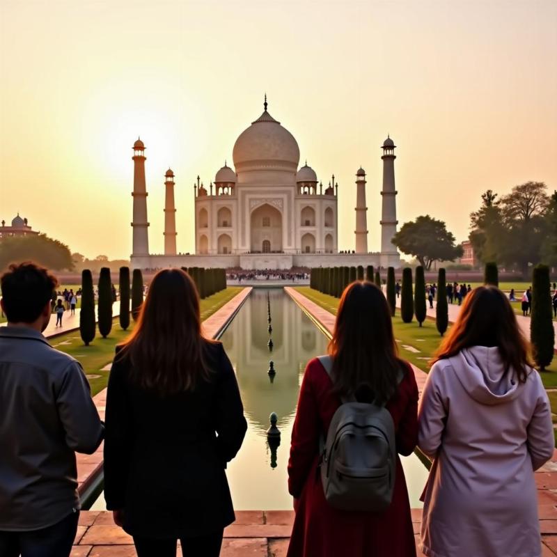 Majestic Taj Mahal Visit