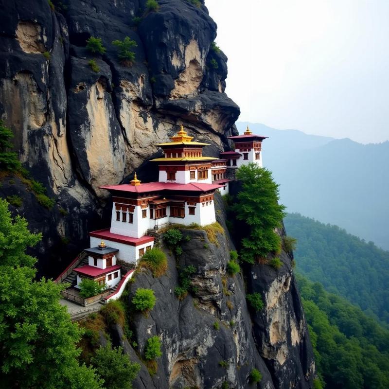 Tiger's Nest Monastery in Bhutan