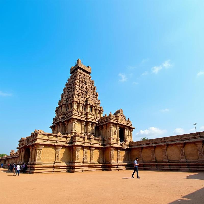 Brihadeeswarar Temple in Thanjavur, Tamil Nadu