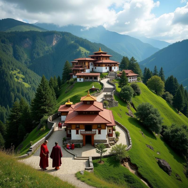 Buddhist Monastery Stay