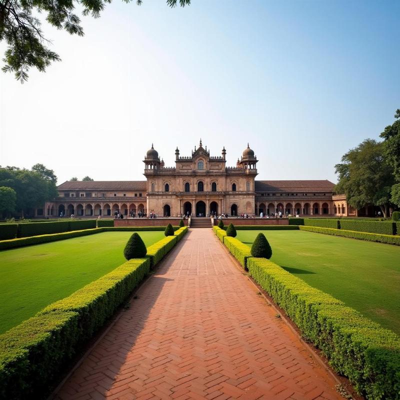 Burdwan Rajbari Palace in West Bengal, India