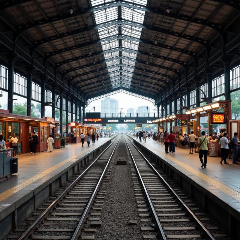 Byculla Railway Station Transportation Hub