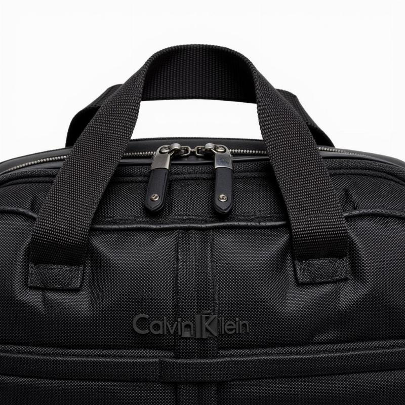 Close-up of Calvin Klein Travel Bag Material