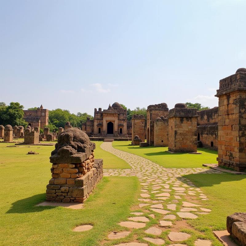 Champaner-Pavagadh Archaeological Park near Statue of Unity