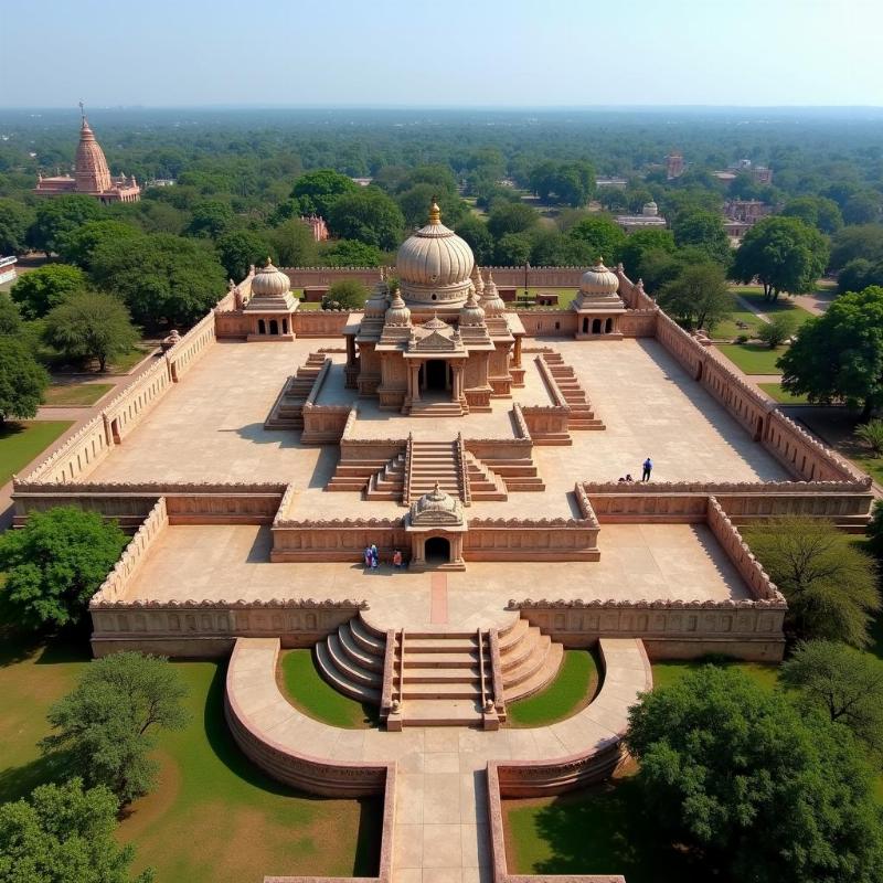 Chhatarpur Temple Complex