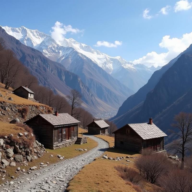 Chitkul Himachal Border Village