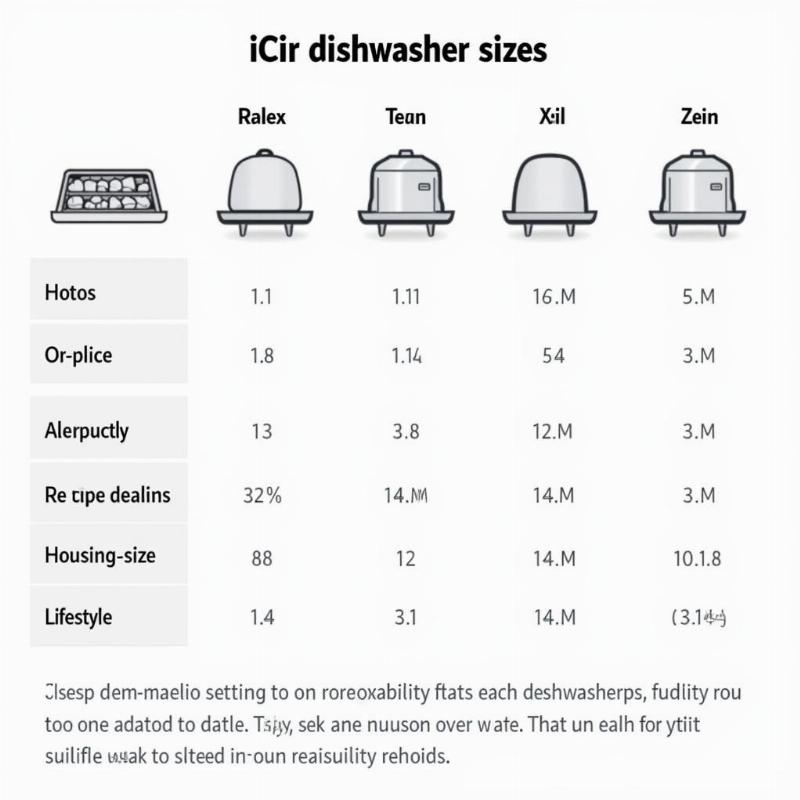 What is Place Settings in a Dishwasher?