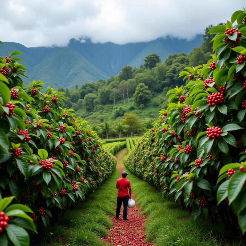 Coffee Plantation in Kalasa, Karnataka