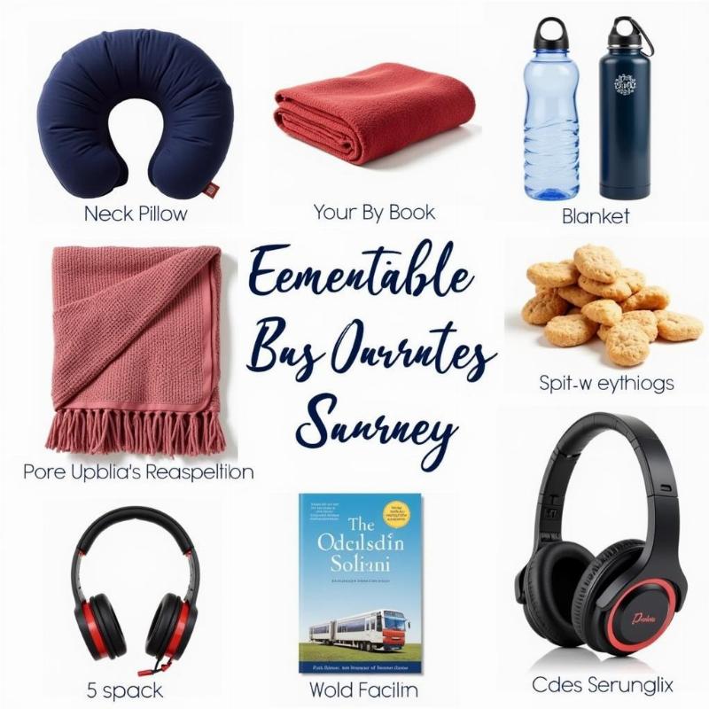 Comfortable Bus Travel Essentials