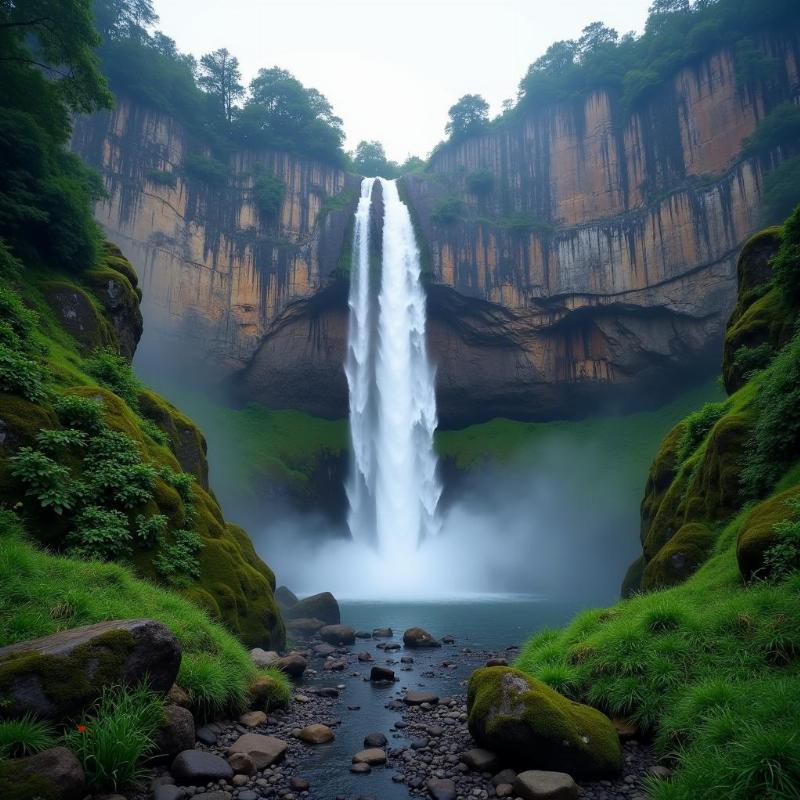 Courtallam Falls: A Natural Wonder near Sankarankovil