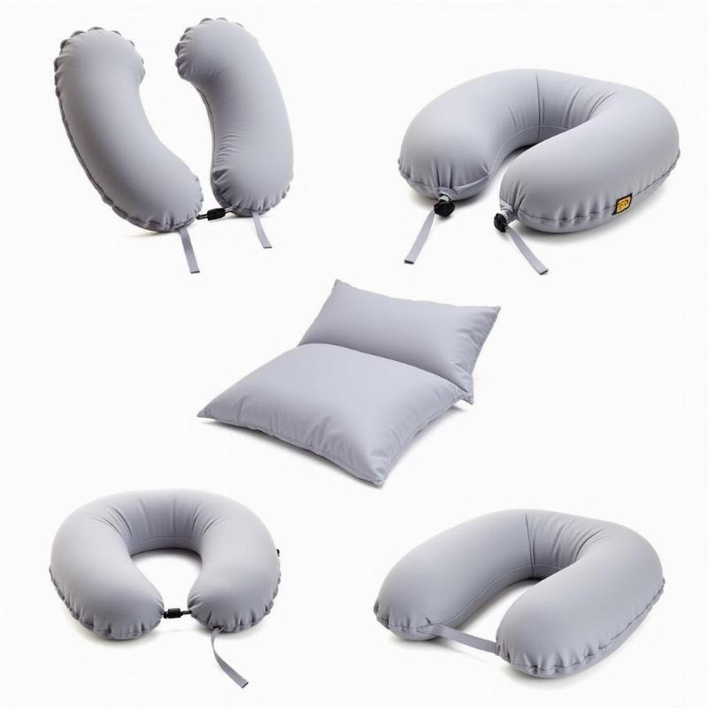 Different Blow Up Travel Neck Pillow Shapes