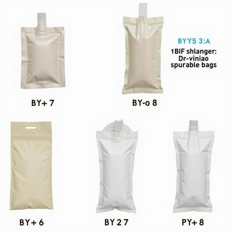 Variety of Travel Urine Bags