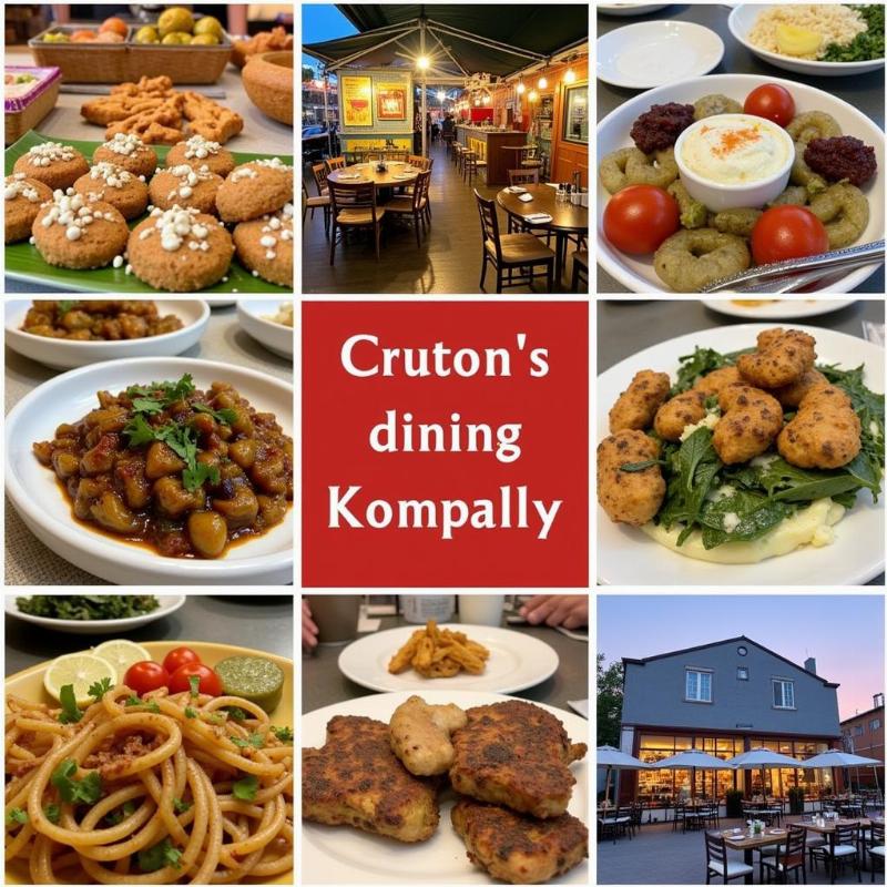 Dining options near Kompally