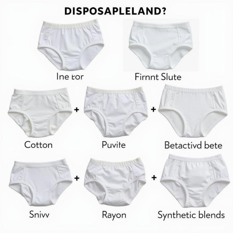 Comparing Disposable Panties Materials