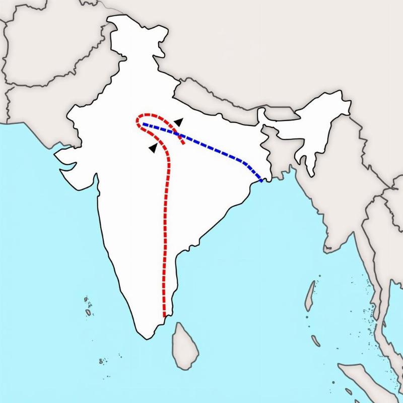 Diverted Train Route in India