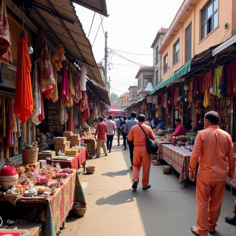 Dwarka Local Market Shopping