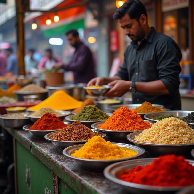 Dwarka Local Market Street Food