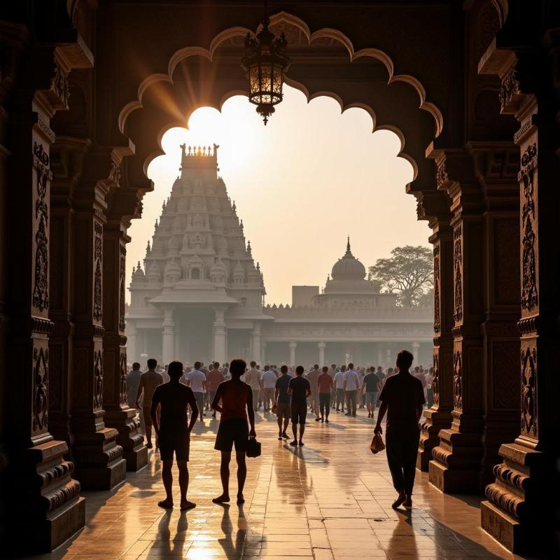 Early Morning at Puri Jagannath Temple