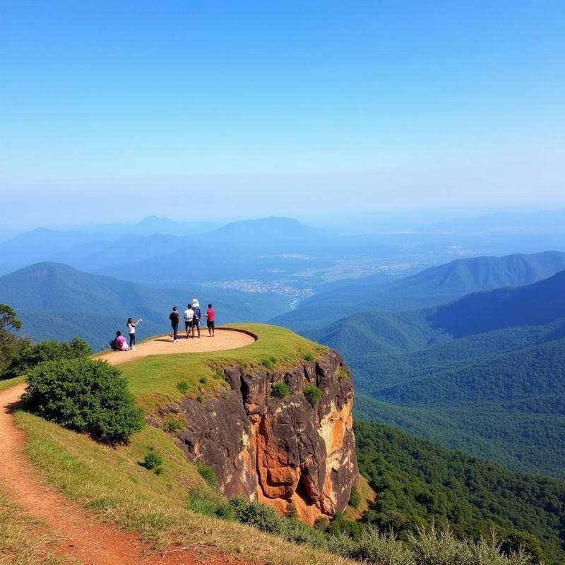 Echo Rock in Kodaikanal: A Stunning View