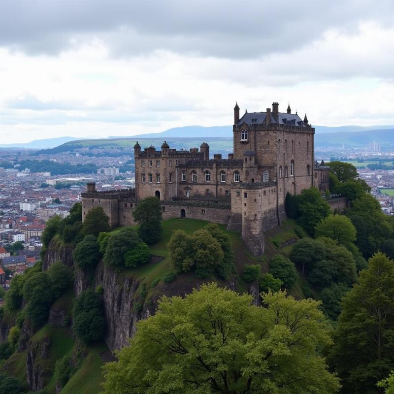 Visiting Edinburgh Castle on a Scotland Tour from India