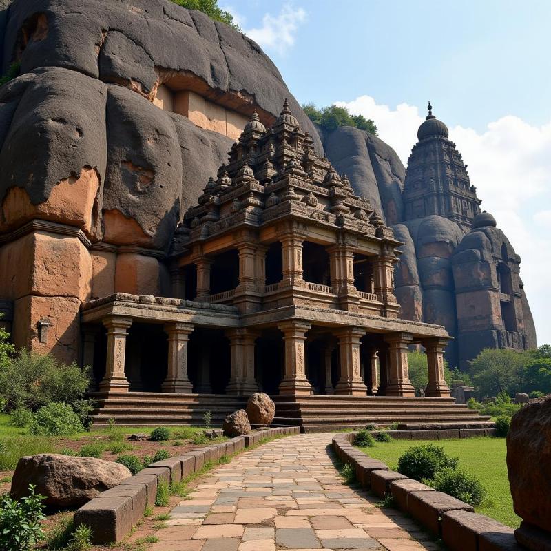 Ellora Caves Kailasa Temple