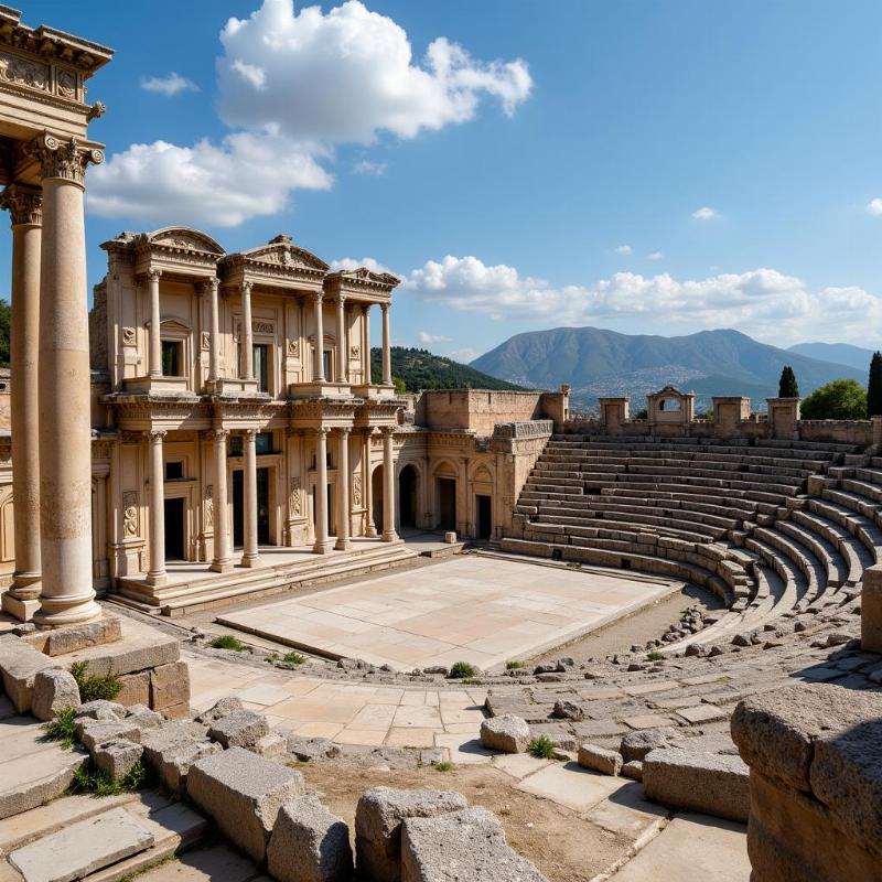 Ephesus Ancient City in Turkey