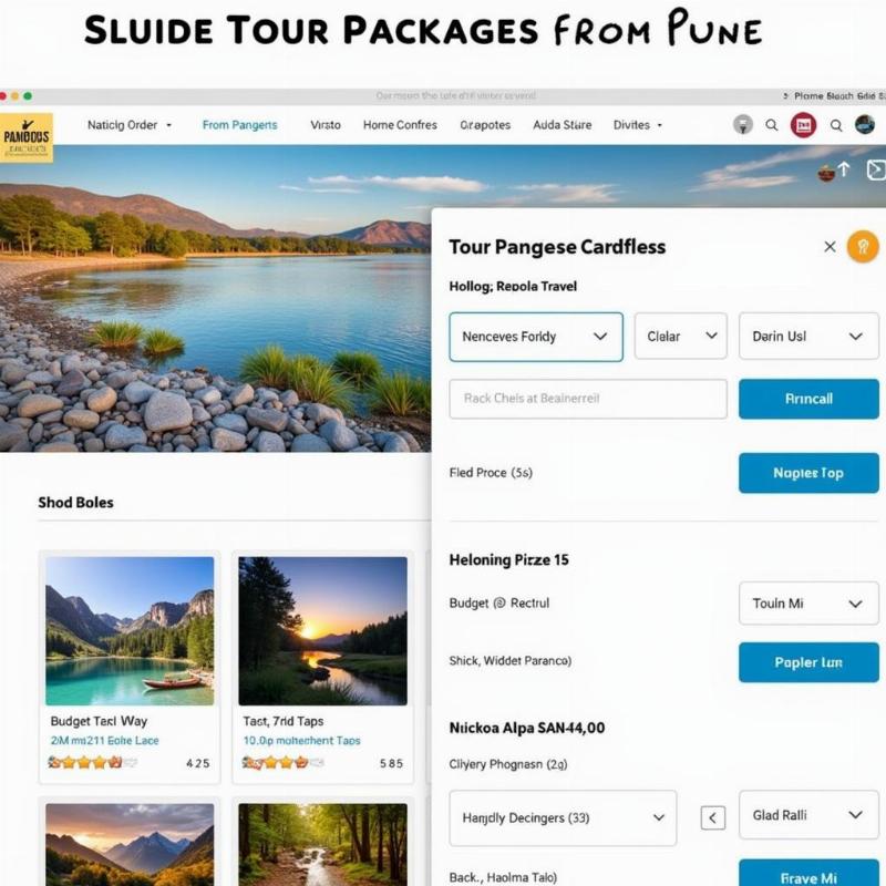 Finding Cheap Tour Packages Online