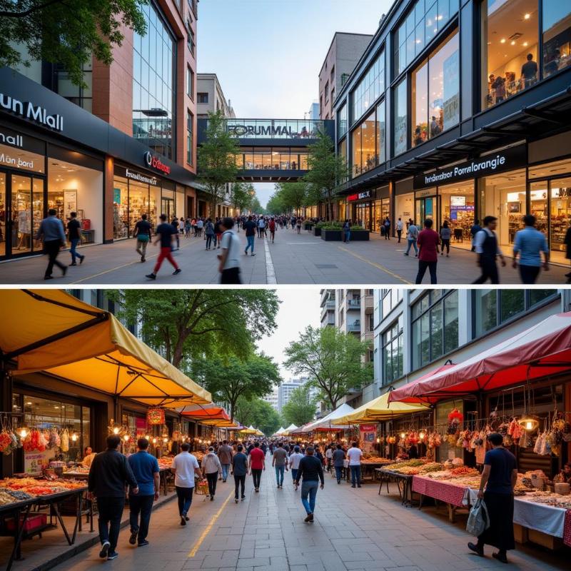 Forum Mall and Jayanagar 4th Block