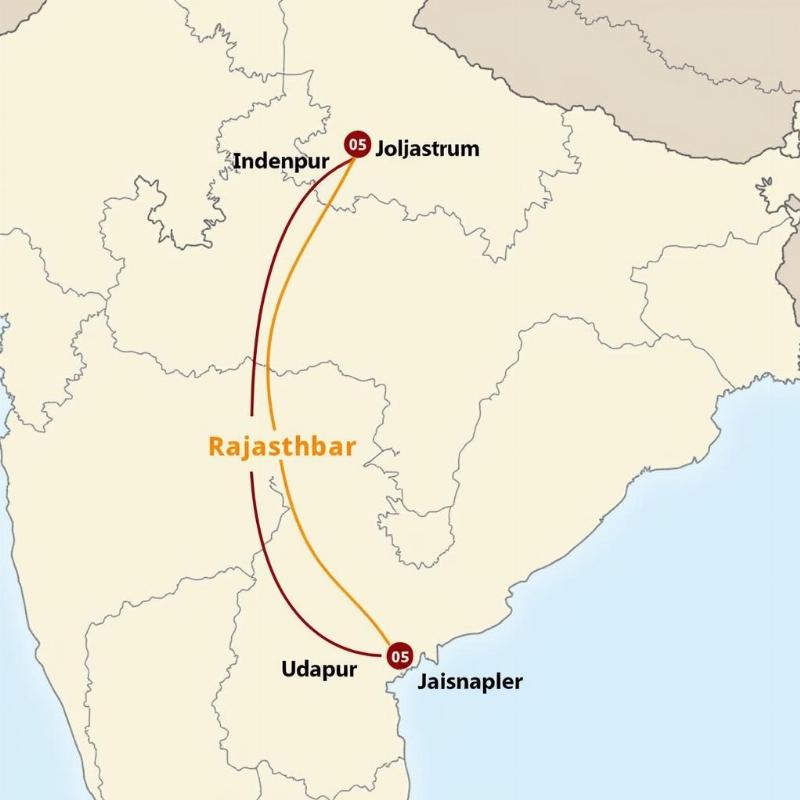 Ganesh Travels Jodhpur Route Map