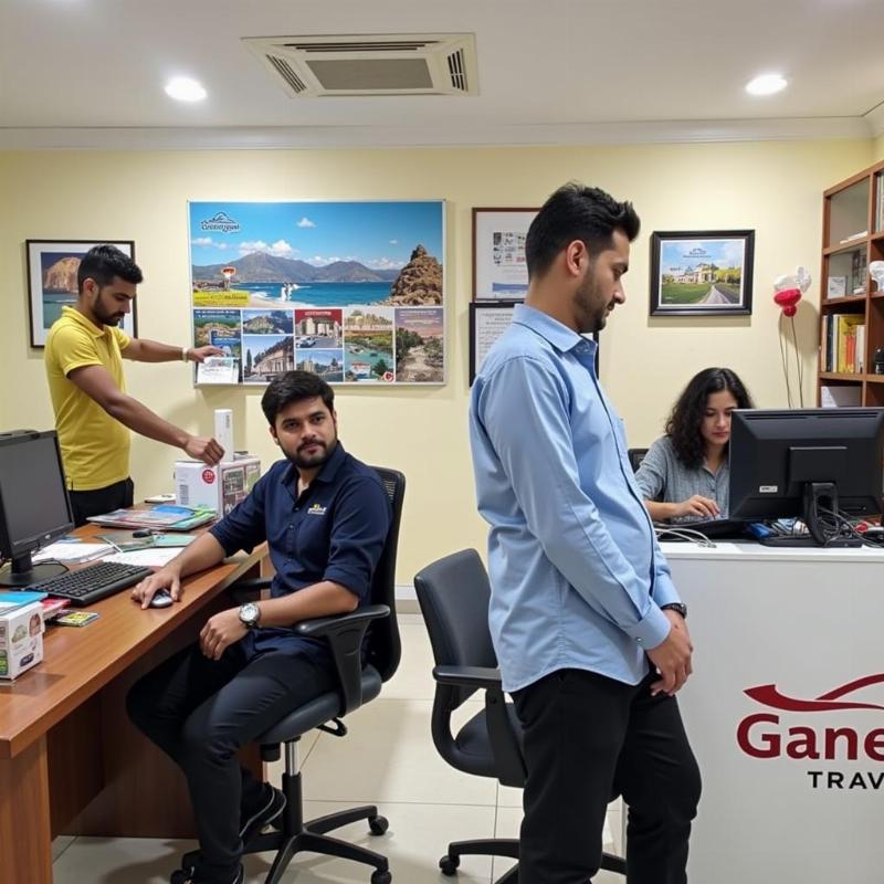 Ganesh Travels Office Interior