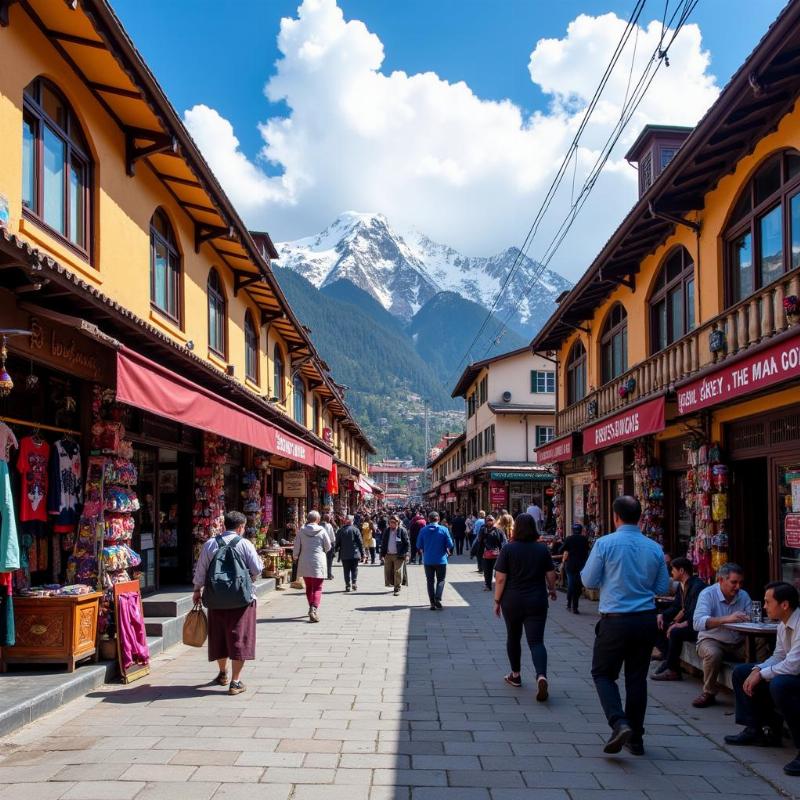 Shopping at MG Marg, Gangtok