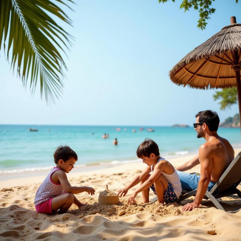 Family Fun on Goa Beaches