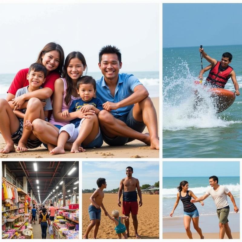 Goa city tour package with family enjoying activities