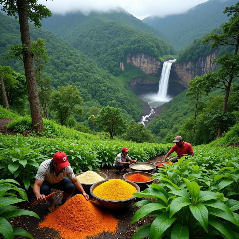 Goa Spice Plantations Waterfalls