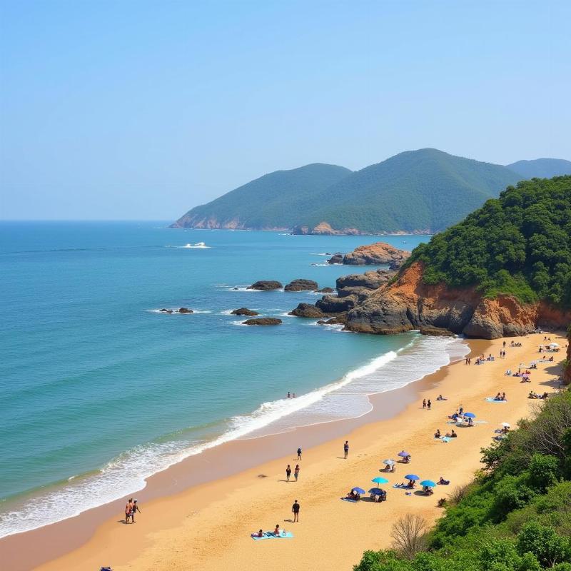 Gokarna beaches in December