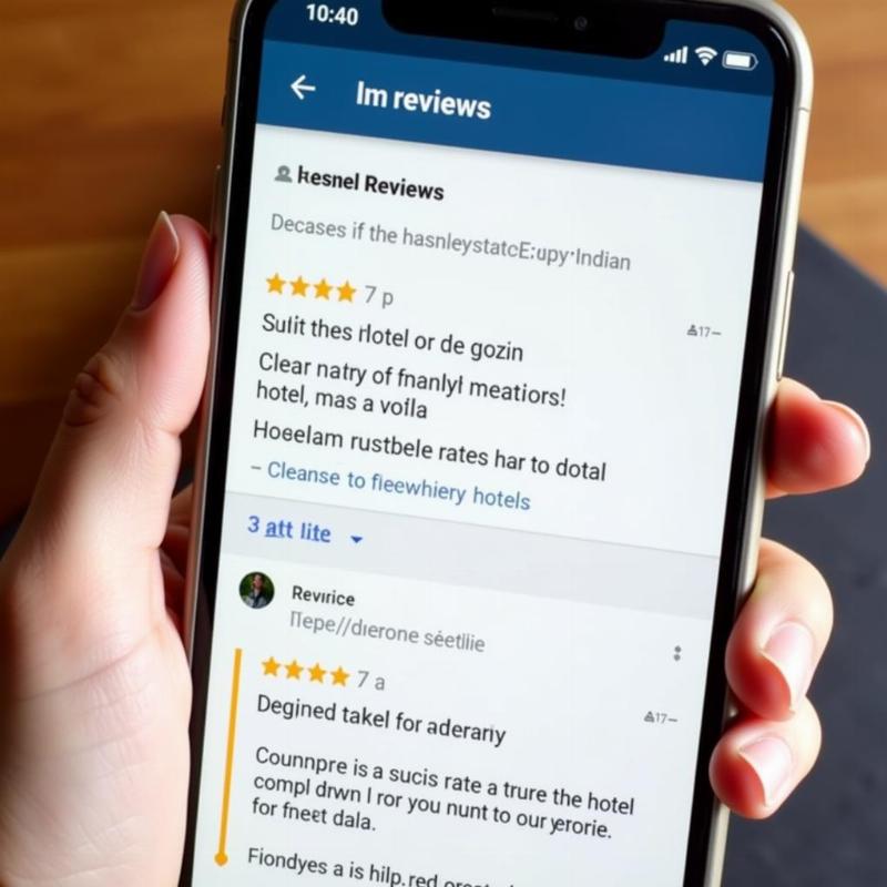 Checking Google Reviews for Hotels in India