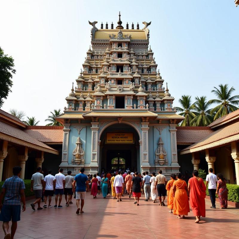 Guruvayur Temple in Thrissur, Kerala