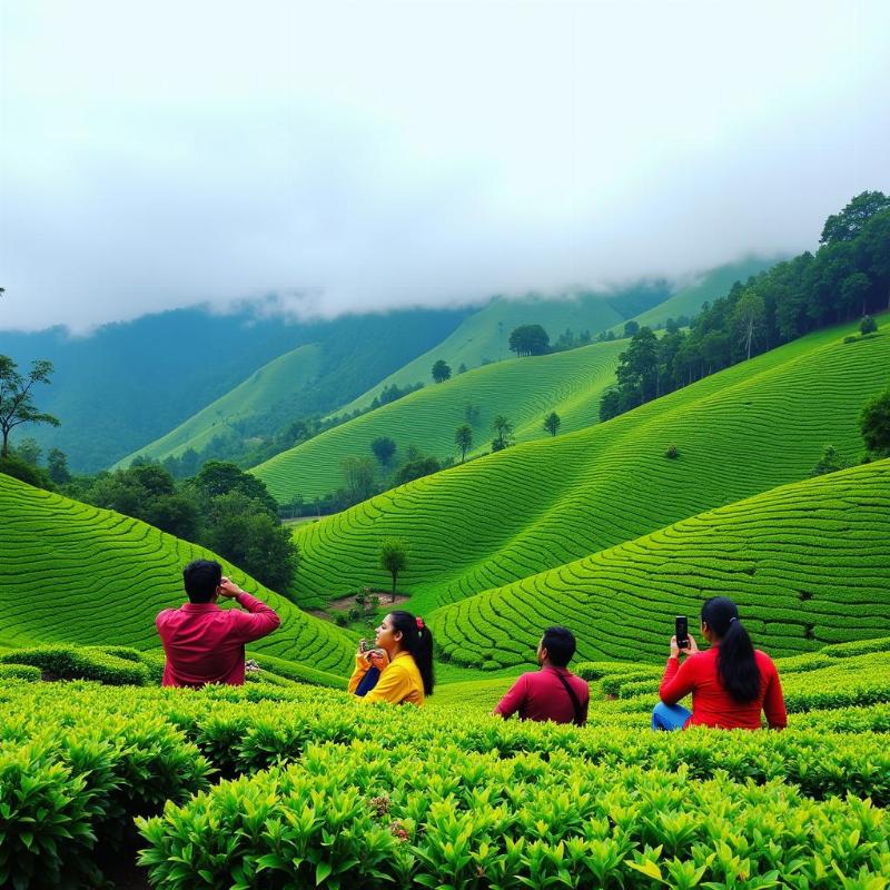 Heena Tours Kerala Exploring Munnar Tea Gardens